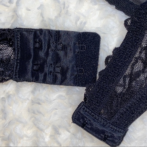 Black Satin & Lace Bra 38C - Picture 16 of 16